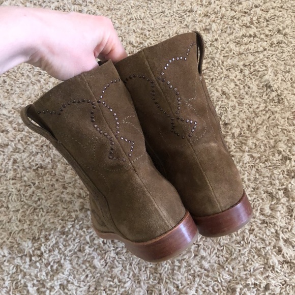 Joie suede stud boots - Picture 7 of 9